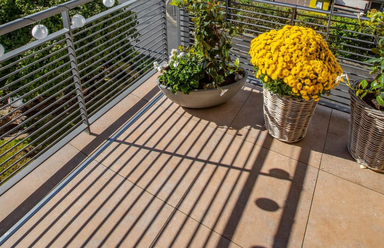 Balkon Fliesen