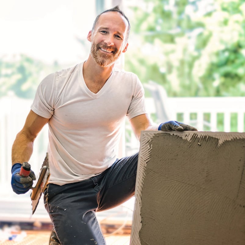 Berufliche Zufriedenheit im Fliesenlegerhandwerk